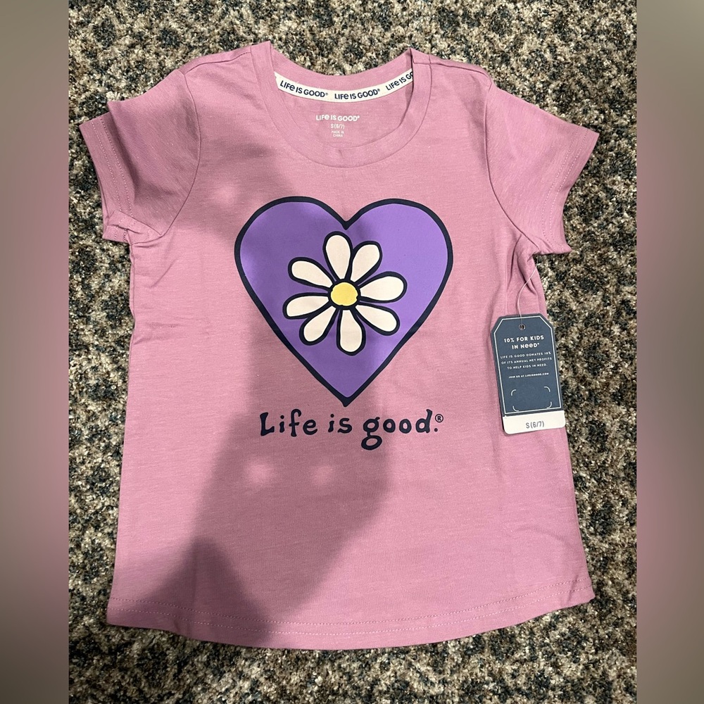 NWT Life is Good T-Shirt for Girls